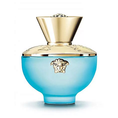 versace dylan turquoise pour femme 100ml|Versace dylan turquoise for women.